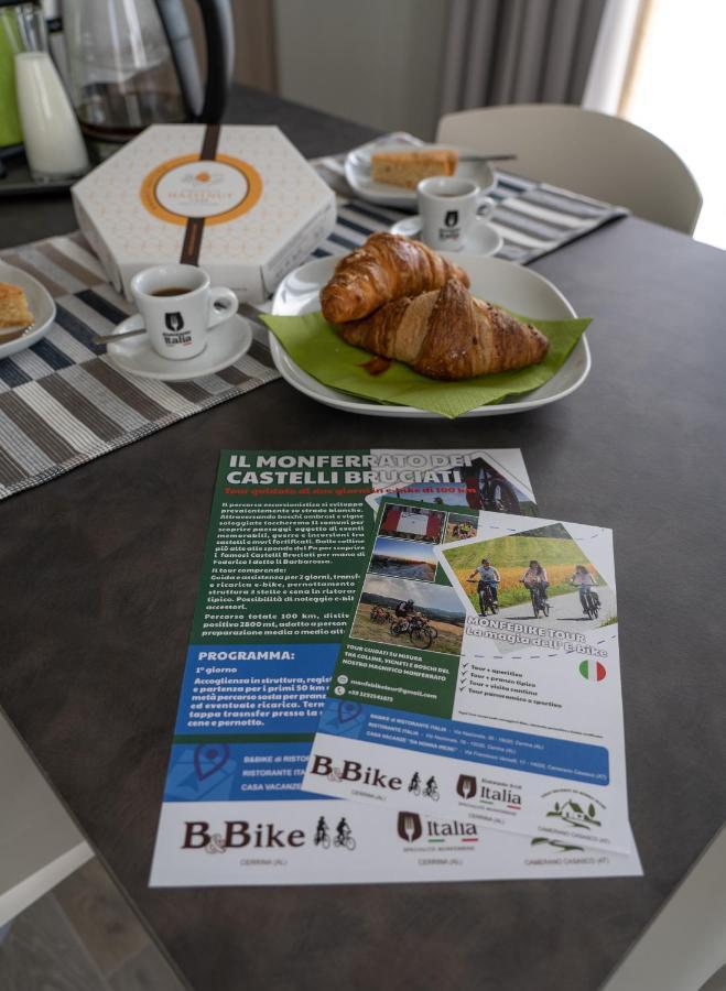 B&Bike di Ristorante Italia Mombello Monferrato Bagian luar foto